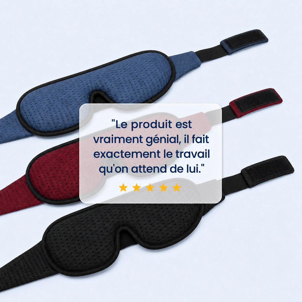 Masque de sommeil 3D - Biendormir