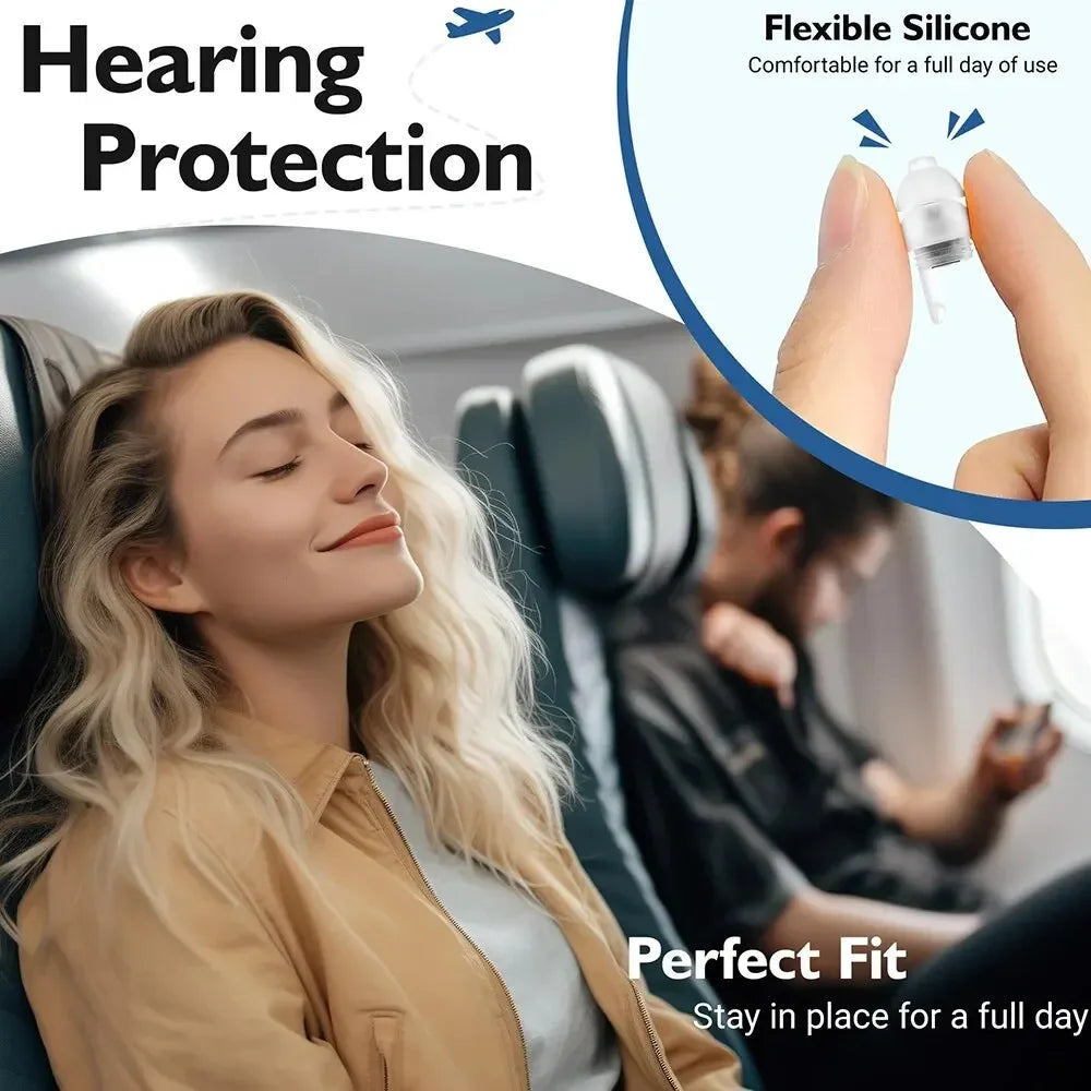 Bouchons d'oreille réutilisables - Biendormir
