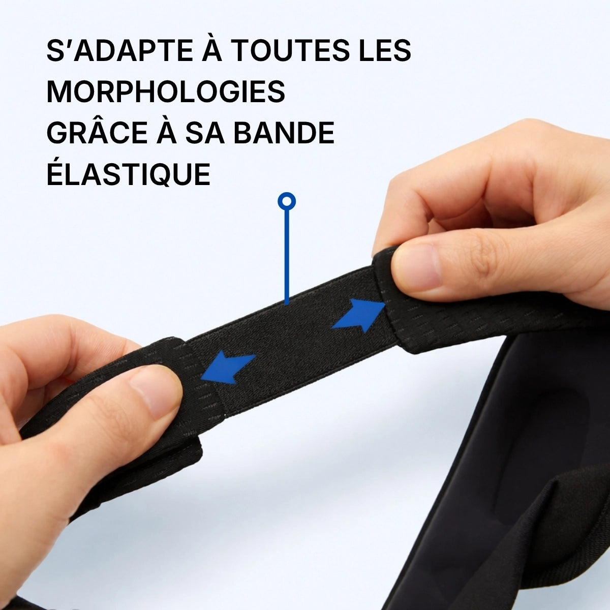 Masque de sommeil 3D Biendormir - Vue angle 8 Image